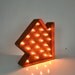 Vintage Marquee Lights - Fat Arrow