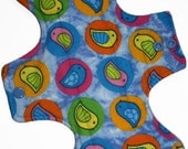 Birds Flannel Reusable Cloth Overnight Pad