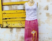 Tie Dye Skirt/Upcycled Clothing