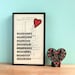 Valentine's Day Binary I LOVE YOU geek chic typographic art on vintage book page