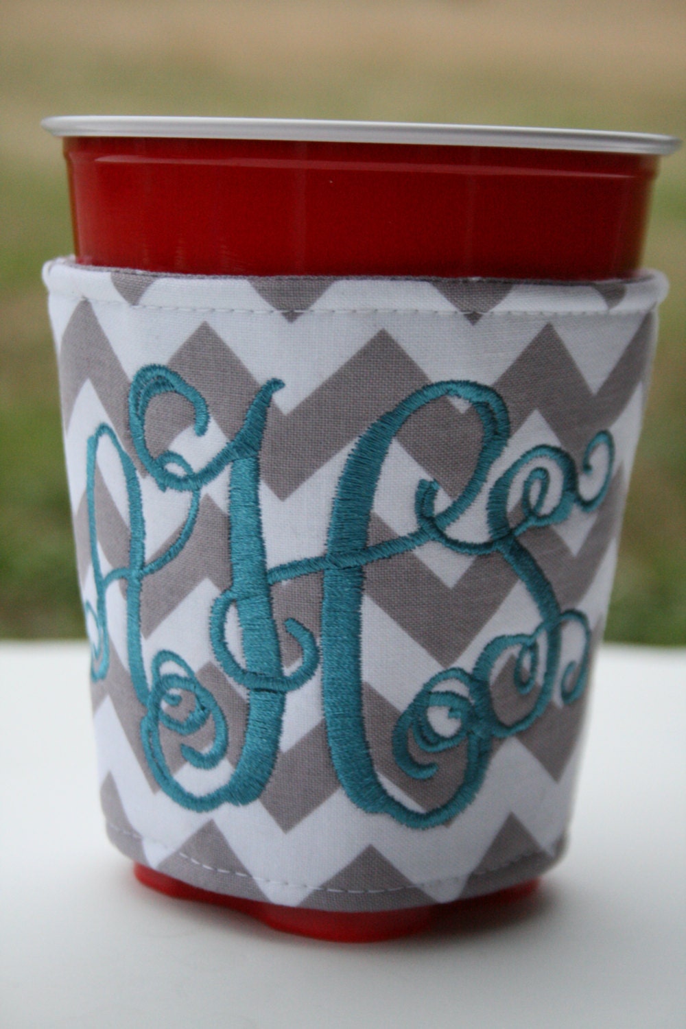 Items similar to 16oz Koozie, solo cup koozie, personalized koozie