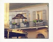 New Orleans Art Photography French Quarter 8"x10" Photo Print. Mardi Gras. Napoleon House, Architecture, Travel.