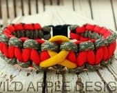Paracord Bracelet 550 - Support Our Troops