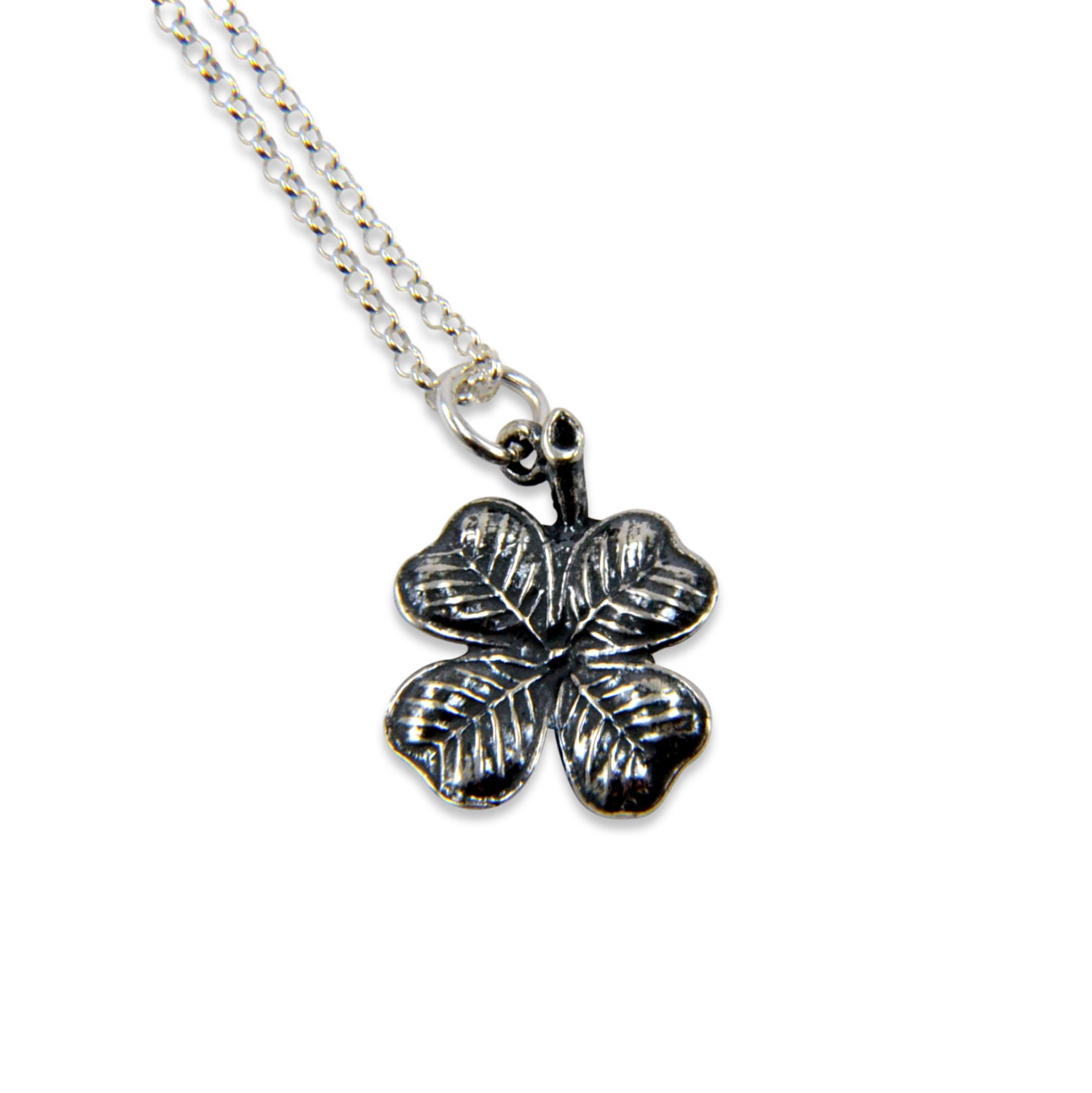 Clover Necklace - Sterling Silver Gwen Delicious Jewelry Design