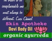 Organic Cold Pressed Ayurvedic Relaxation Devi Body Oil by Skin Apotheke Sample Size
