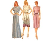 1980s Womens Dress - Butterick 3790 Vintage Sewing Pattern - 36 Bust UNCUT FF