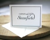 Wedding Thank You Notes - In Print Personal Stationery