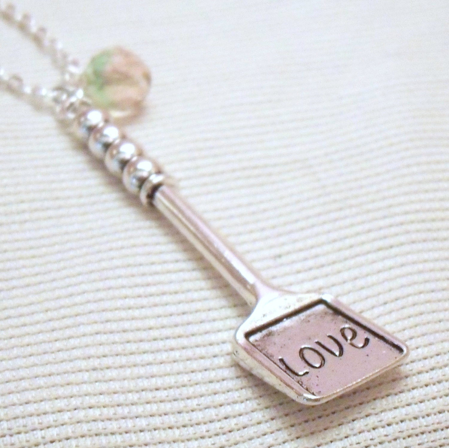 Love to Bake Spatula Charm Necklace