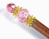 Pink Hair Stick, Pink Hair Accessories, Hair Chop Stick