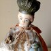 Vintage Infant of Prague Religious Statue Chalk Rubber Head