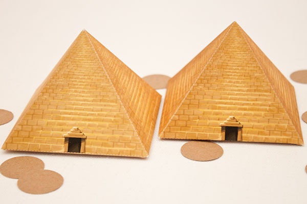 Egyptian Pyramid Favor Box - DIY Printable PDF Il_570xn