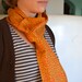 Geometric Print Scarf, Triangle Scarf, Funky Scarf
