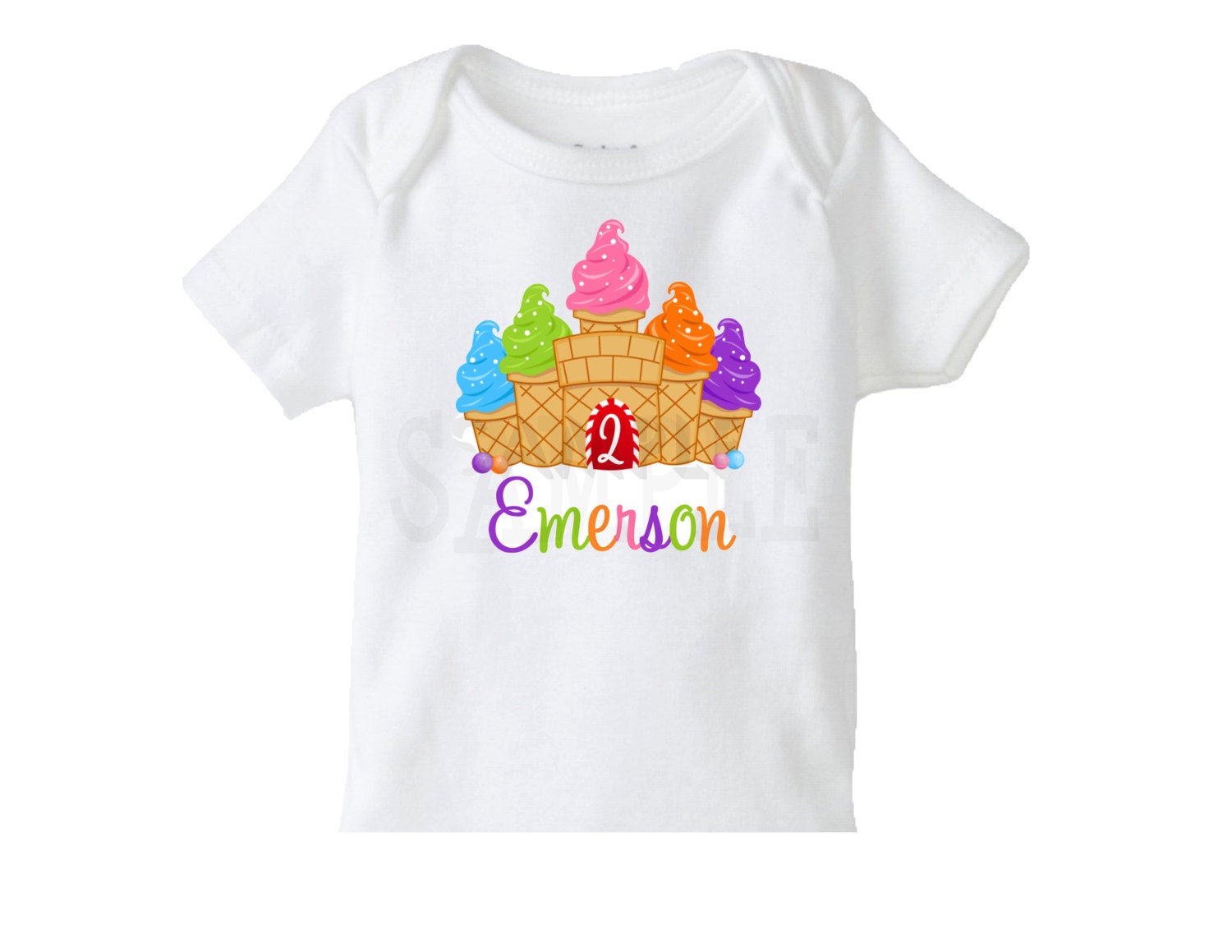 Candy Land Sweet Treats Birthday TShirt or Onesie Il_570xn