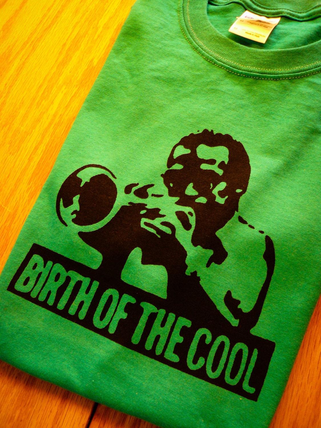 Miles Davis Inspired Birth Of The Cool Screenprinted T-Shirt