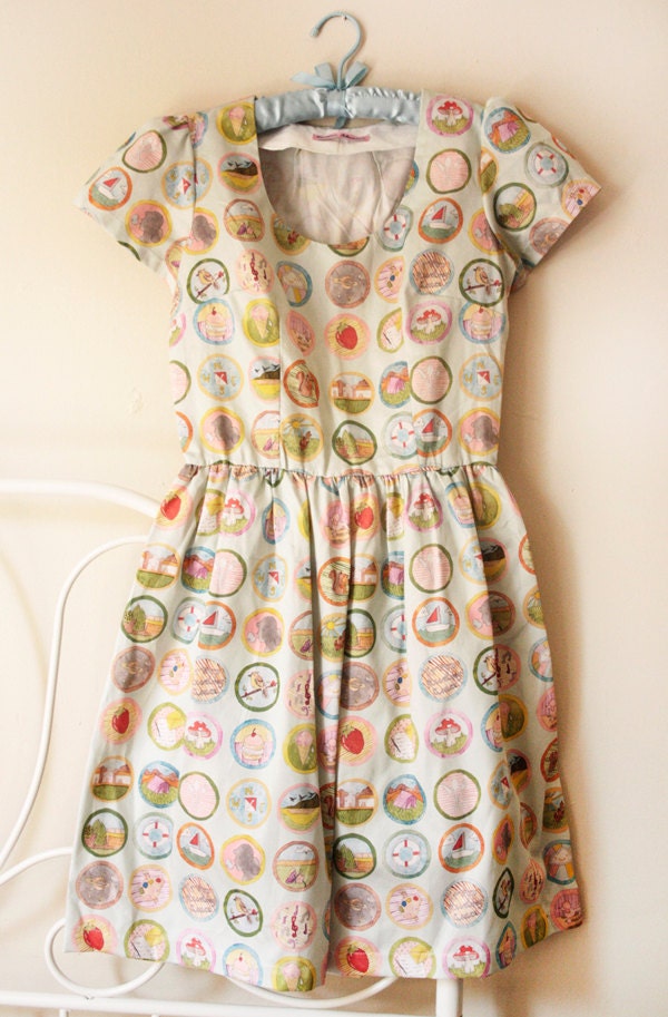 The Girl Scout dress - an original design by Caitlin Shearer