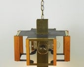 1970's  Modern Light Fixture