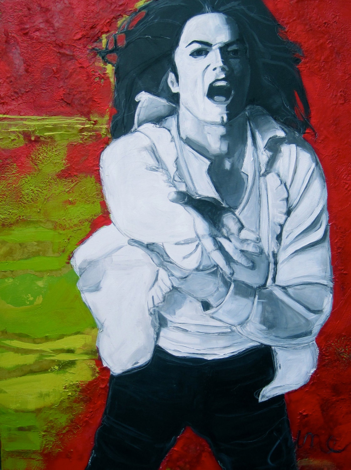 Michael Jackson  original painting