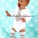 Baby Boy Tie Onesie / Bodysuit & Leg Warmers SET. Long or Short Sleeved Onesie. Plaids, Stripes, Argyle, Children's, Father's Day