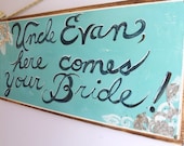 Custom Wedding Sign Rustic Sign with Personalized on Distressed Wood Country Cabin Cottage Vintage Style Kids Room Nursery Decor