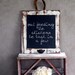 Farmhouse Chalkboard Photo Booth Prop Farmhouse Chalkboard Sign