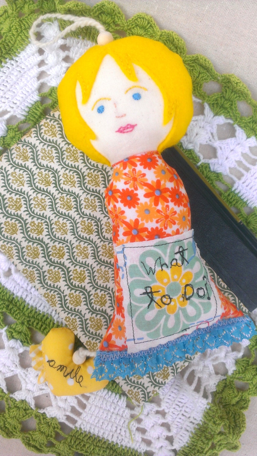 What to do Doll Smile Wall Hanging