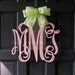 14" Wooden Monogram- Interlocking