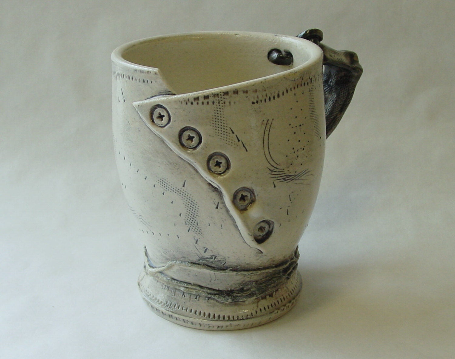Screw Head and Nail Mug