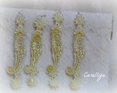 Bridesmaids Bracelets Set of 4  , Wedding Cuff Bracelets,  Wedding Jewelry Gift Set