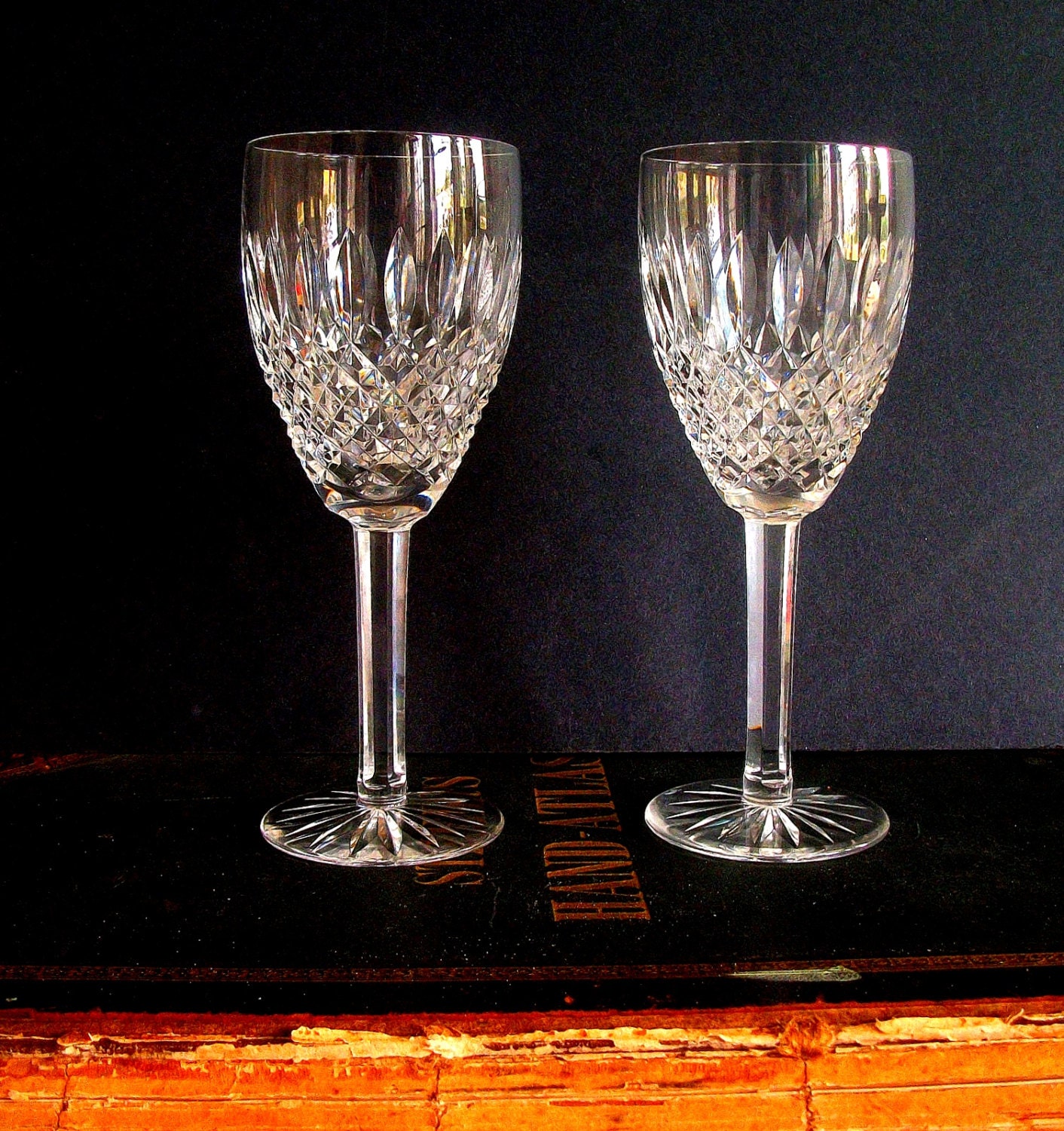 Vintage Waterford Castlemaine Crystal Goblets
