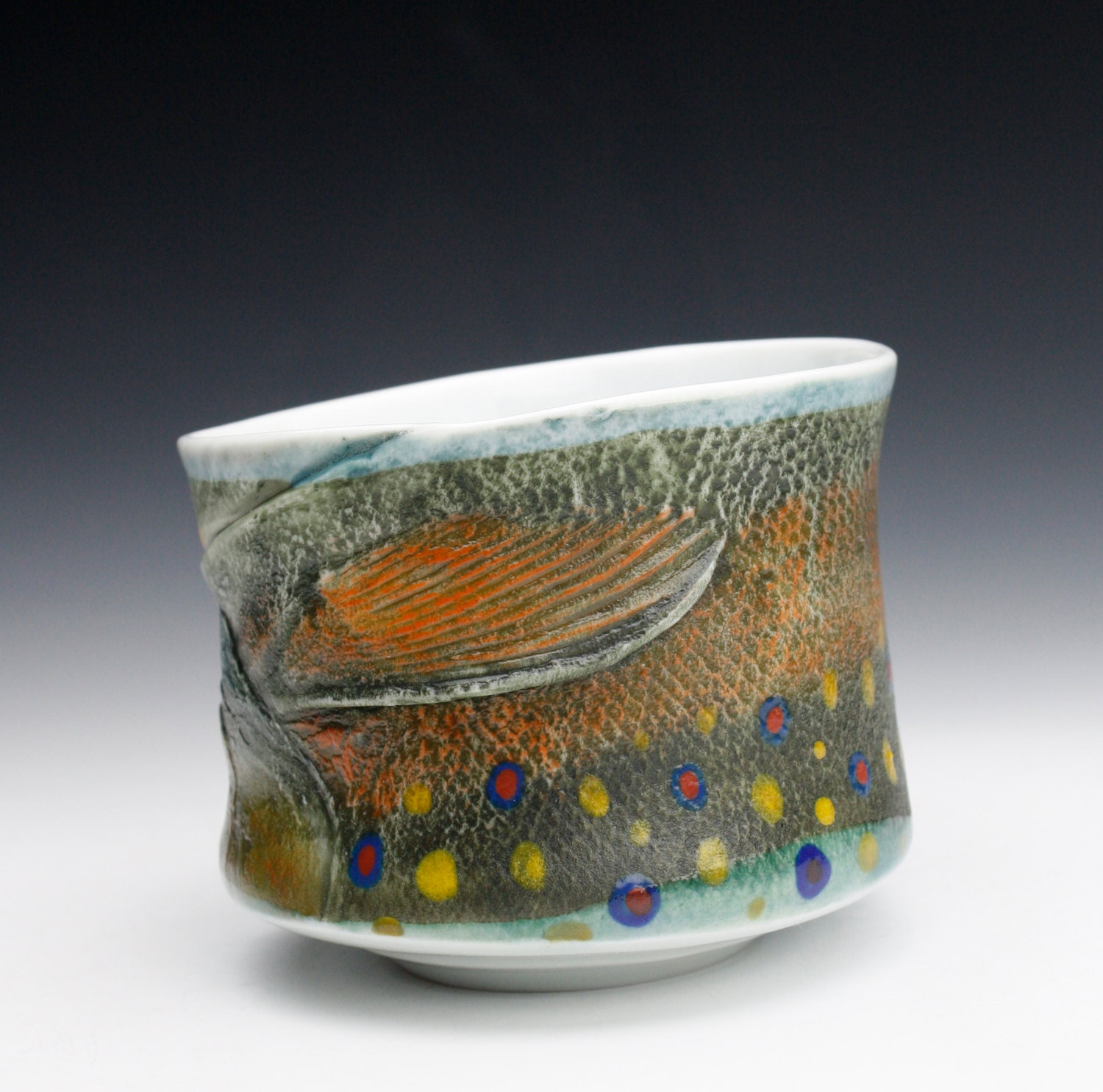 Brook Trout Yunomi (Nature as Objects)