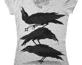 Council of Crows V-neck (Ladies)