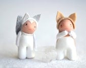 Ania & Max - husky puppy - miniature figurine