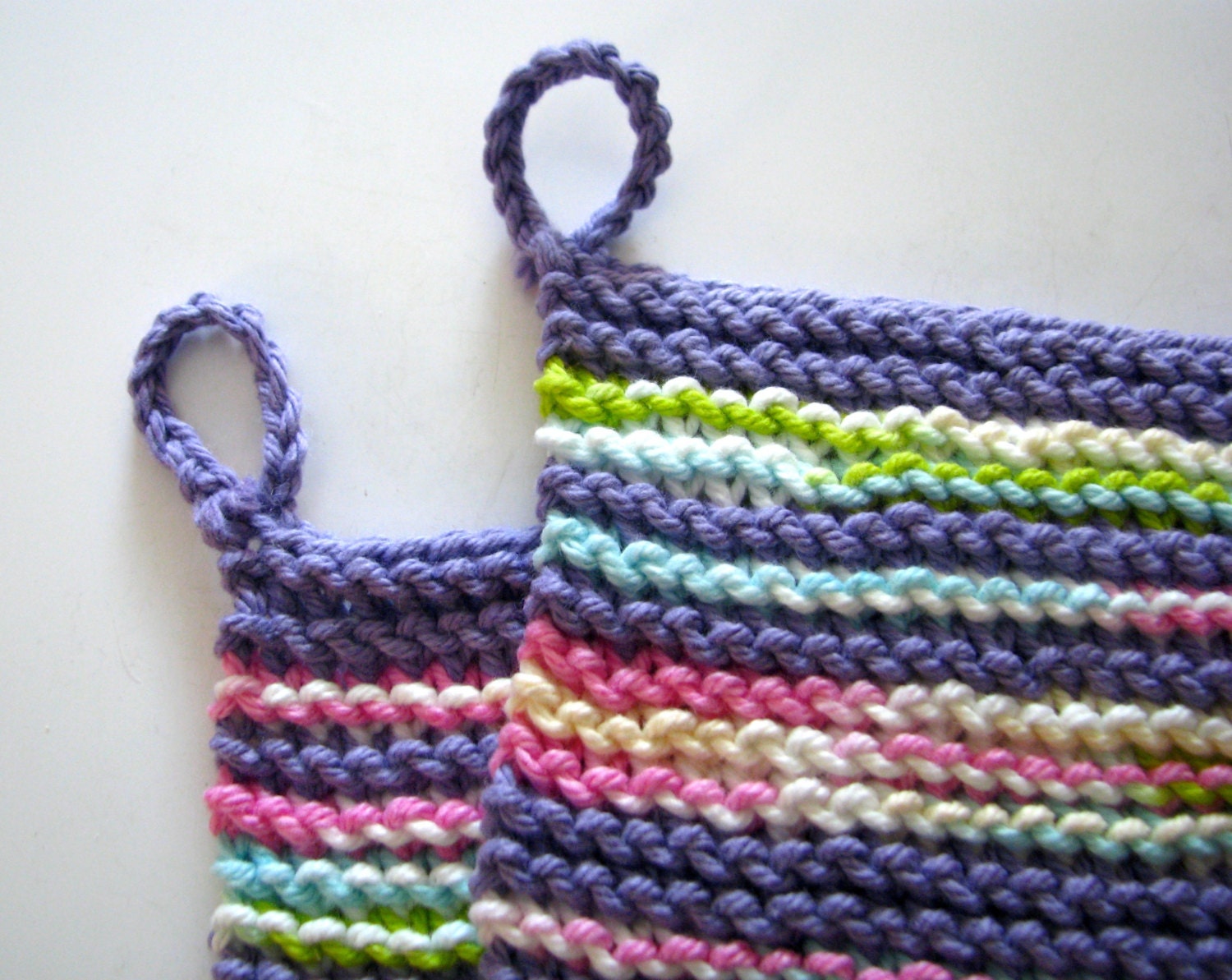 Amethyst Purple Dishcloths (set of 2)