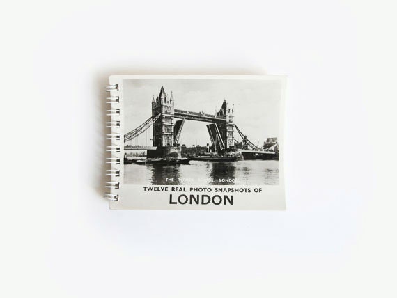 London Vintage Photo Book (12 photos) Souvenir