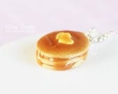 Pancakes Necklace - Miniature Food Jewelry