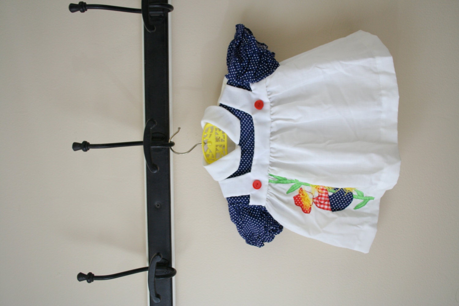 Baby Girl Scarecrow Themed Dress