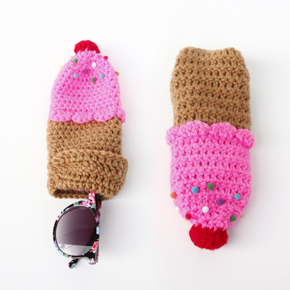 Cupcake Sunglasses Case