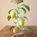 Vintage LEMON TREE Candle Holder Italy