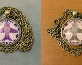 Soaring Feathers Pendant Necklace