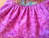 Summer SALE, Pretty in Batik, Toddler Size 1 Summer Spring Handmade DRESS