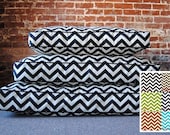 Large - Chevron Dog Bed - 36" x 42"