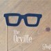 The Orville Glasses on a stick // Retro Glasses Prop // Photo Prop // Felt Glasses // Wedding Photo Booth Props