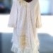 Bohemian Dress Jacket Designed by KheGreen Eco Fashion Wearable Art Mori Girls  Plus Size