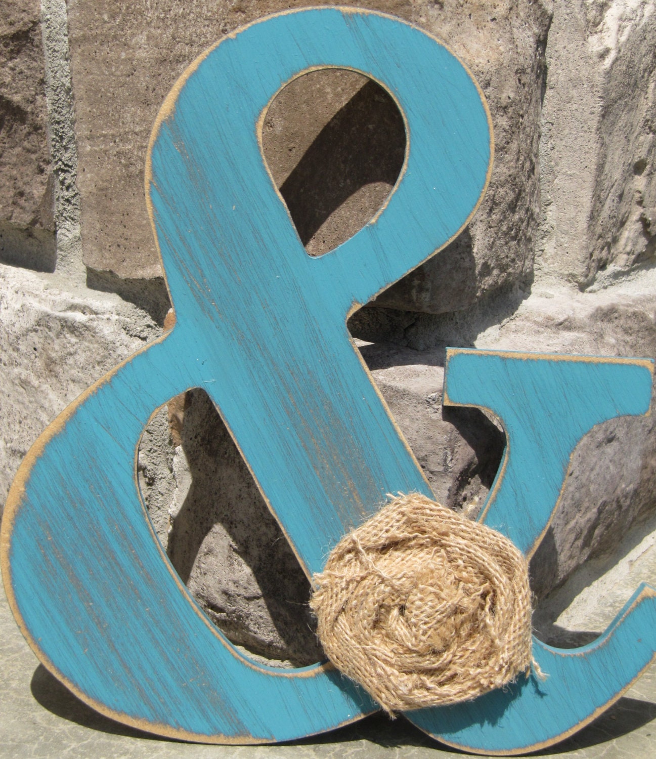 Ampersands/Custom letters for home decor - 9 inch