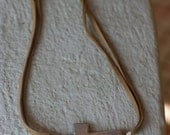 Cross Necklace Found Aluminum from Haitian Artists