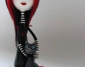 Art Doll- Custom Art Doll - Paper Clay Sculpted