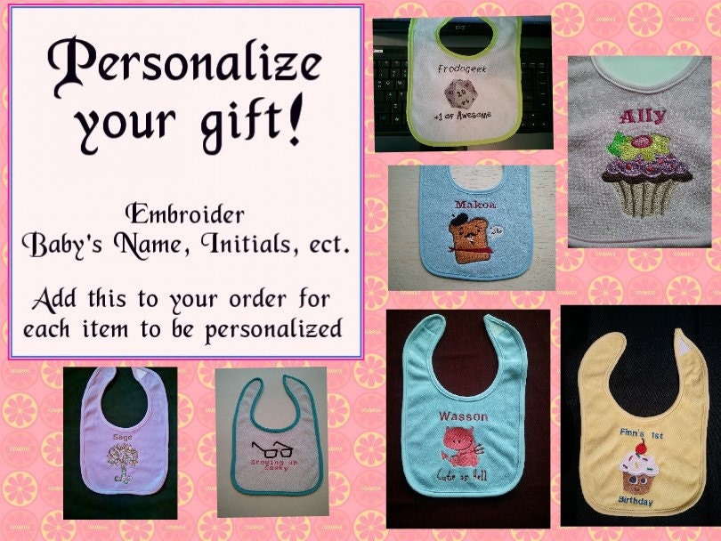 Customize your item with a name