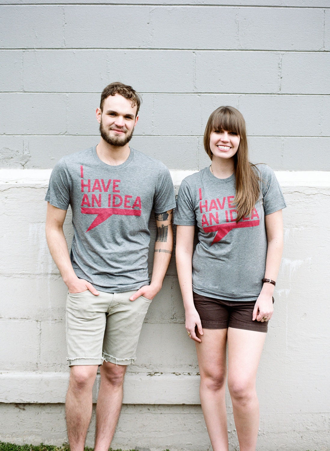 I Have an Idea Grey PUP Shirt