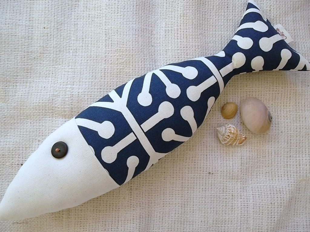 Nautical Pillow - Lake House Decor - Polynesian Decor - Indigo - Navy Pillow