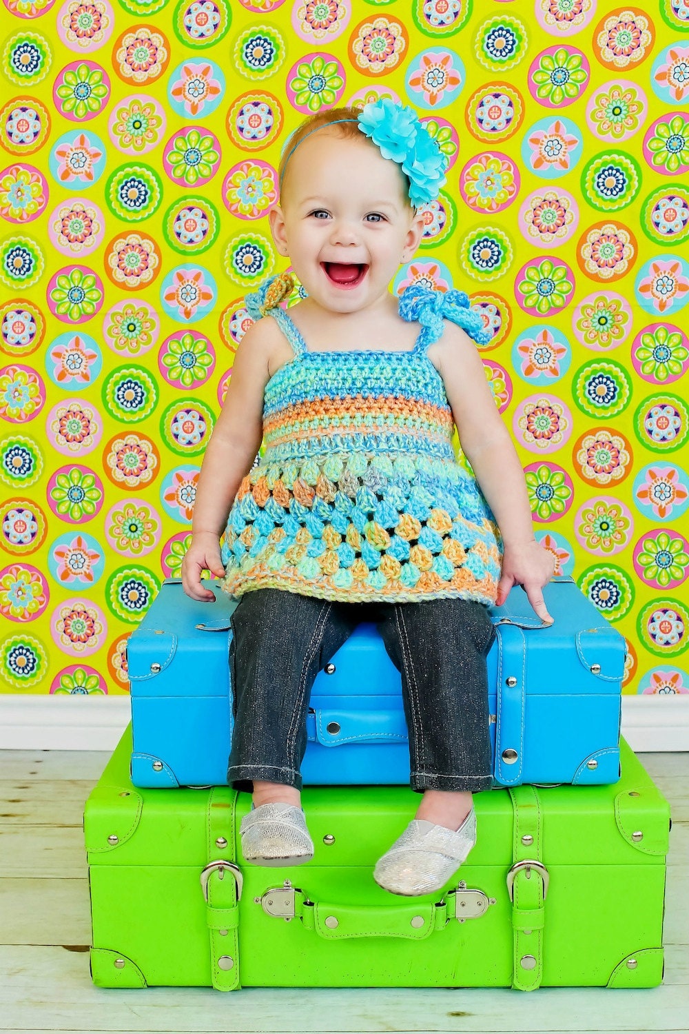 Kids Clothing, Childrens Summer Top, Tunic Top, Tank Top